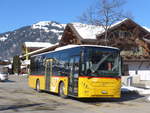 (201'685) - Kbli, Gstaad - BE 403'014 - Volvo am 17. Februar 2019 beim Bahnhof Gstaad