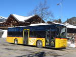Volvo/648924/201686---kbli-gstaad---be (201'686) - Kbli, Gstaad - BE 403'014 - Volvo am 17. Februar 2019 beim Bahnhof Gstaad