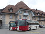 (205'471) - TPF Fribourg - Nr. 89/FR 300'308 - Volvo am 25. Mai 2019 beim Bahnhof Romont