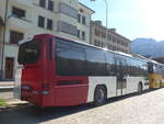 (217'525) - GIOM, Cadempino - TI 183'553 - Volvo (ex TPF Fribourg Nr. 5) am 1. Juni 2020 beim Bahnhof Airolo