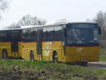 Volvo/733026/224768---carpostal-ouest---vd (224'768) - CarPostal Ouest - VD 538'348 - Volvo (ex Rossier, Lussy; ex CarPostal Ouest) am 2. April 2021 in Avenches, Garage