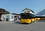 (233'788) - PostAuto Graubnden - Nr. 5/GR 162'981 - Volvo (ex Fontana, Ilanz Nr. 5) am 11. Mrz 2022 beim Bahnhof Ilanz