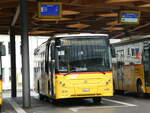 (240'484) - PostAuto Wallis - Nr. 38/VS 471'467 - Volvo am 2. Oktober 2022 beim Bahnhof Sion