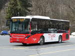(243'382) - TMR Martigny - Nr. 161/VS 1105 - Volvo am 3. Dezember 2022 beim Bahnhof Le Chble