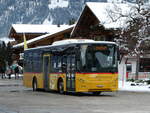 Volvo/798468/243860---kuebli-gstaad---be (243'860) - Kbli, Gstaad - BE 671'405 - Volvo (ex BE 21'779) am 13. Dezember 2022 beim Bahnhof Gstaad