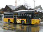 Volvo/802255/245078---kuebli-gstaad---be (245'078) - Kbli, Gstaad - BE 671'405/PID 11'459 - Volvo (ex BE 21'779) am 15. Januar 2023 beim Bahnhof Gstaad