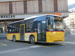 (245'101) - PostAuto Graubnden - Nr. 1/GR 74'221/PID 10'930 - Volvo (ex Fontana Nr. 1) am 18. Januar 2023 beim Bahnhof Ilan7