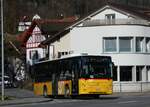 (259'284) - PostAuto Zentralschweiz - Nr. 508/OW 12'275/PID 10'536 - Volvo (ex Nr. 12; ex Dillier, Sarnen Nr. 12) am 13. Februar 2024 beim Bahnhof Sarnen
