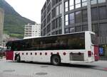 Volvo/858866/265355---tpf-fribourg---nr (265'355) - TPF Fribourg - Nr. 36/FR 300'358 - Volvo am 3. August 2024 beim Bahnhof Visp