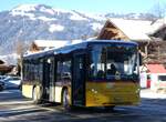 (271'128) - PostAuto Bern - BE 707'919/PID 11'458 - Volvo (ex Kbli, Gstaad) am 13. Januar 2025 beim Bahnhof Gstaad