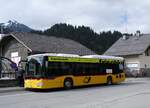 (273'205) - PostAuto Bern - BE 707'943/PID 11'857 - Mercedes (ex Kübli, Gstaad; ex PostAuto Bern BE 538'988; ex PostAuto Bern BE 653'386) am 27. März 2025 beim Bahnhof Les Diablerets