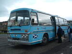 TME 134M, a 1974 AEC Reliance, fitted with a Plaxton Elite C34C body.