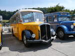 Berna/862507/266462---party-bus-grosswangen---lu (266'462) - Party-Bus, Grosswangen - LU 30'387 - Berna/R&J (ex Widmer, Aarburg; ex Gutjahr, Pfungen Nr. 3; ex AOE Langnau Nr. 19; ex SER Langnau Nr. 19) am 31. August 2024 in Oberkirch, CAMPUS Sursee