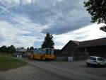 Saurer/752780/228643---kolb-grasswil---nr (228'643) - Kolb, Grasswil - Nr. 3/BE 93'915 - Saurer/R&J (ex Schmocker, Stechelberg Nr. 3; ex Schmocker, Stechelberg Nr. 1; ex Gertsch, Stechelberg Nr. 1) am 3. Oktober 2021 in Tramelan, Scheidegger-Ranch