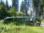 Saurer/859215/265438---sti-thun---nr (265'438) - STI Thun - Nr. 15/BE 26'776 - Saurer/Gangloff (ex AvH Heimenschwand Nr. 5) am 6. August 2024 am Gurnigelpass