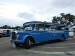 Saurer/860449/265813---vbz-zuerich-tmz-- (265'813) - VBZ Zrich (TMZ) - Nr. 9/ZH 5609 - Saurer/SWS (ex Bamert, Wollerau; ex BBA Aarau Nr. 1; ex VBZ Zrich Nr. 209; ex VBZ Zrich Nr. 9) am 17. August 2024 in Neuhausen, Langriet