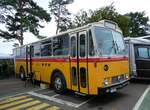 Saurer/860566/265844---simoncini-daellikon---sh (265'844) - Simoncini, Dllikon - SH 41'303 - Saurer/Tscher (ex Lambach, Rieden; ex Fssler, Winterthur; ex Steiger, Schlatt; ex P 24'647) am 17. August 2024 in Neuhausen, Langriet