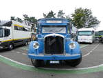 Saurer/860576/265854---vbz-zuerich-tmz-- (265'854) - VBZ Zrich (TMZ) - Nr. 9/ZH 5609 - Saurer/SWS (ex Bamert, Wollerau; ex BBA Aarau Nr. 1; ex VBZ Zrich Nr. 209; ex VBZ Zrich Nr. 9) am 17. August 2024 in Neuhausen, Langriet