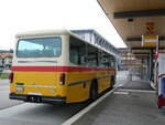 Saurer/860832/265925---krummenacher-zillis---nr (265'925) - Krummenacher, Zillis - Nr. 74/BE 243'579 - Saurer/R&J (ex AVG Meiringen Nr. 74/PID 10'683; ex PostAuto Berner Oberland; ex P 24'357) am 18. August 2024 beim Bahnhof Biglen