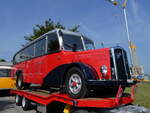 Saurer/861962/266330---suetterlin-schoenenbuch---bl (266'330) - Stterlin, Schnenbuch - BL 6671 - Saurer/Gangloff (ex Geiger, Adelboden Nr. 11; ex P 23'100; ex P 2153) am 31. August 2024 in Oberkirch, CAMPUS Sursee 