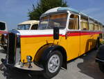 Saurer/862061/266363---luethi-zuerich---ag (266'363) - Lthi, Zrich - AG 432'998 - Saurer/Tscher (ex Zazzi, Disentis) am 31. August 2024 in Oberkirch, CAMPUS Sursee  