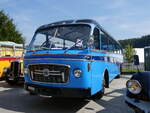 Saurer/862065/266367---von-der-aa-root (266'367) - von der Aa, Root - LU 132'145 - Saurer/Gangloff (ex Libero Bau, Fehraltdorf; ex Groth, Dllikon; ex Regg, Oehrlikon; ex AVG Grindelwald; ex Wick, Wil) am 31. August 2024 in Oberkirch, CAMPUS Sursee