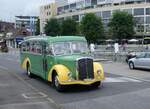 Saurer/862987/266646---sti-thun---nr (266'646) - STI Thun - Nr. 15/BE 26'776 - Saurer/Gangloff (ex AvH Heimenschwand Nr. 5) am 5. September 2024 bei der Schifflndte Thun