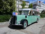 Saurer/863247/266796---tpf-fribourg---nr (266'796) - TPF Fribourg - Nr. 307/FR 300'280 - Saurer/Saurer (ex GFM Fribourg Nr. 307; ex GFM Fribourg Nr. 97) am 7. September 2024 in Fribourg, Place Georges Python