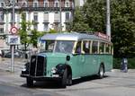 Saurer/863259/266808---tpf-fribourg---nr (266'808) - TPF Fribourg - Nr. 307/FR 300'280 - Saurer/Saurer (ex GFM Fribourg Nr. 307; ex GFM Fribourg Nr. 97) am 7. September 2024 in Fribourg, Place Georges Python