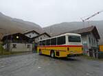 Saurer/865820/267869---luetscher-haldenstein---gr (267'869) - Ltscher, Haldenstein - GR 30'758 - Saurer/R&J (ex Dornbierer, Thal; ex FRAM Drachten/NL Nr. 24; ex PostAuto Graubnden PID 2870; ex P 24'367) am 8. Oktober 2024 in Juf