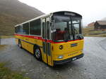 Saurer/865826/267875---luetscher-haldenstein---gr (267'875) - Ltscher, Haldenstein - GR 30'758 - Saurer/R&J (ex Dornbierer, Thal; ex FRAM Drachten/NL Nr. 24; ex PostAuto Graubnden PID 2870; ex P 24'367) am 8. Oktober 2024 in Juf