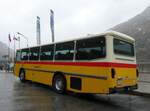 Saurer/865837/267889---luetscher-haldenstein---gr (267'889) - Ltscher, Haldenstein - GR 30'758 - Saurer/R&J (ex Dornbierer, Thal; ex FRAM Drachten/NL Nr. 24; ex PostAuto Graubnden PID 2870; ex P 24'367) am 8. Oktober 2024 in Ferrera, Lago di Lei