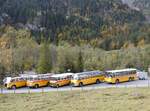 (268'042) - Schmid, Thrishaus - BE 26'206 - Saurer/Tscher (ex P 24'244) am 12. Oktober 2024 in Kiental, Tschingelsee