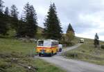 (268'123) - Schmid, Thrishaus - Nr. 9/BE 26'105 - Saurer/R&J (ex Geiger, Adelboden Nr. 9) am 12. Oktober 2024 bei der Bundalp