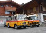 (268'135) - Schmid, Thrishaus - Nr. 9/BE 26'105 - Saurer/R&J (ex Geiger, Adelboden Nr. 9) am 12. Oktober 2024 auf der Griesalp