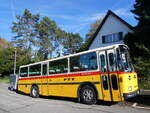 (268'436) - Schmid, Thrishaus - BE 26'206 - Saurer/Tscher (ex P 24'244) am 25. Oktober 2024 in Bottmingen, Astershagstrasse