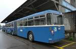 (280'695) - VBZ Zrich (TMZ) - Nr. 540/ZH 187'540 - Saurer/Saurer (ex Nr. 7540; ex Nr. 540) am 27. September 2025 beim Bahnhof Wdenswil