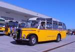(290'554) - Buchser, Buchs - AG 14'943 - Saurer/Krapf (ex Dubach, Walde; ex Bearth, Brigels Nr. 1; ex P 22'060; ex Tscharner, Thusis) am 29. August 2026 in Oberkirch, CAMPUS Sursee