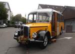 (290'673) - Steffen, Remetschwil - Saurer/Hess (ex SAPJV, L'Isle; ex P 22'039; ex P 1669) am 5. September 2026 in Remetschwil, Garage
