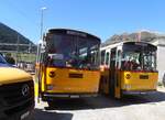 (290'725) - Gaudenz, Andeer - GR 1866 - Saurer/R&J (ex Mark, Andeer PID 2824; ex PostAuto Graub�nden; ex P 24'350) + Krummenacher, Zillis - Nr.