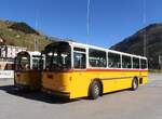 (290'743) - Gaudenz, Andeer - GR 1866 - Saurer/R&J (ex Mark, Andeer PID 2824; ex PostAuto Graub�nden; ex P 24'350) am 6. September 2026 in Andermatt, Sportsbar