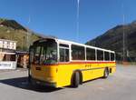 (290'745) - Krummenacher, Zillis - Nr. 74/BE 243'579 - Saurer/R&J (ex AVG Meiringen Nr. 74/PID 10'683; ex PostAuto Berner Oberland; ex P 24'357) am 6. September 2026 in Andermatt, Sportsbar