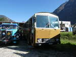 (290'850) - Borer, Zwingen - BL 123'554 - Saurer/T�scher (ex Zellweger, Diebach; ex Skorochod, Z�rich; ex Huber, B�ren a.A.; ex Guggenm�sik Chrottep�sche Marthalen; ex P 24'618) am 12. September 2026 in Iragna, Riviera