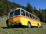 (291'183) - Gast, Reutigen - BE 113'160 - Saurer/T�scher (ex HP Thusis; ex Mauerhofer, Worb; ex Erni, Schupfart Nr.
