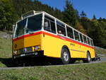 (291'184) - Gast, Reutigen - BE 113'160 - Saurer/T�scher (ex HP Trans, Thusis; ex Mauerhofer, Worb; ex Erni, Schupfart Nr. 3; ex P 24'636) am 27. September 2026 bei der Engstlenalp