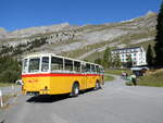 (291'185) - Gast, Reutigen - BE 113'160 - Saurer/T�scher (ex HP Trans, Thusis; ex Mauerhofer, Worb; ex Erni, Schupfart Nr. 3; ex P 24'636) am 27. September 2026 auf der Engstlenalp