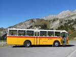 (291'187) - Gast, Reutigen - BE 113'160 - Saurer/T�scher (ex HP Trans, Thusis; ex Mauerhofer, Worb; ex Erni, Schupfart Nr. 3; ex P 24'636) am 27. September 2026 auf der Engstlenalp