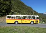 (291'212) - Gast, Reutigen - BE 113'160 - Saurer/T�scher (ex HP Trans, Thusis; ex Mauerhofer, Worb; ex Erni, Schupfart Nr. 3; ex P 24'636) am 27. September 2026 in Innertkirchen, Haberen