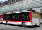(262'828) - St. Gallerbus, St. Gallen - Nr. 301/SG 415'301 - Hess Personenanh�nger am 24. Mai 2024 beim Bahnhof St. Gallen