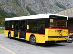 lanzmarti/862877/266610---postauto-bern---be (266'610) - PostAuto Bern - BE 586'962/PID 10'298 - Lanz+Marti/Hess Personenanhnger (ex BE 497'265; ex VBL Luzern Nr. 308) am 3. September 2024 in Stechelberg, Hotel